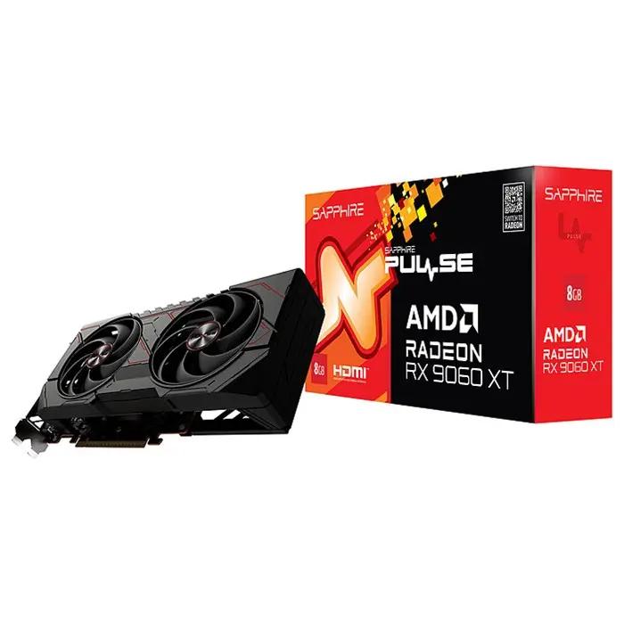 کارت گرافیک سافایر مدل PULSE RX 9060XT GAMING OC 8GB GDDR6 DUAL