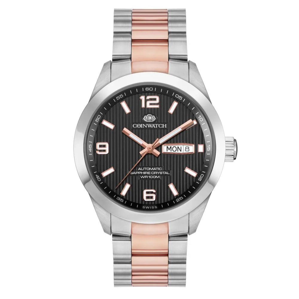 ساعت مچی عقربه ای مردانه کوین واچ (CoinWatch) مدل C151RBK