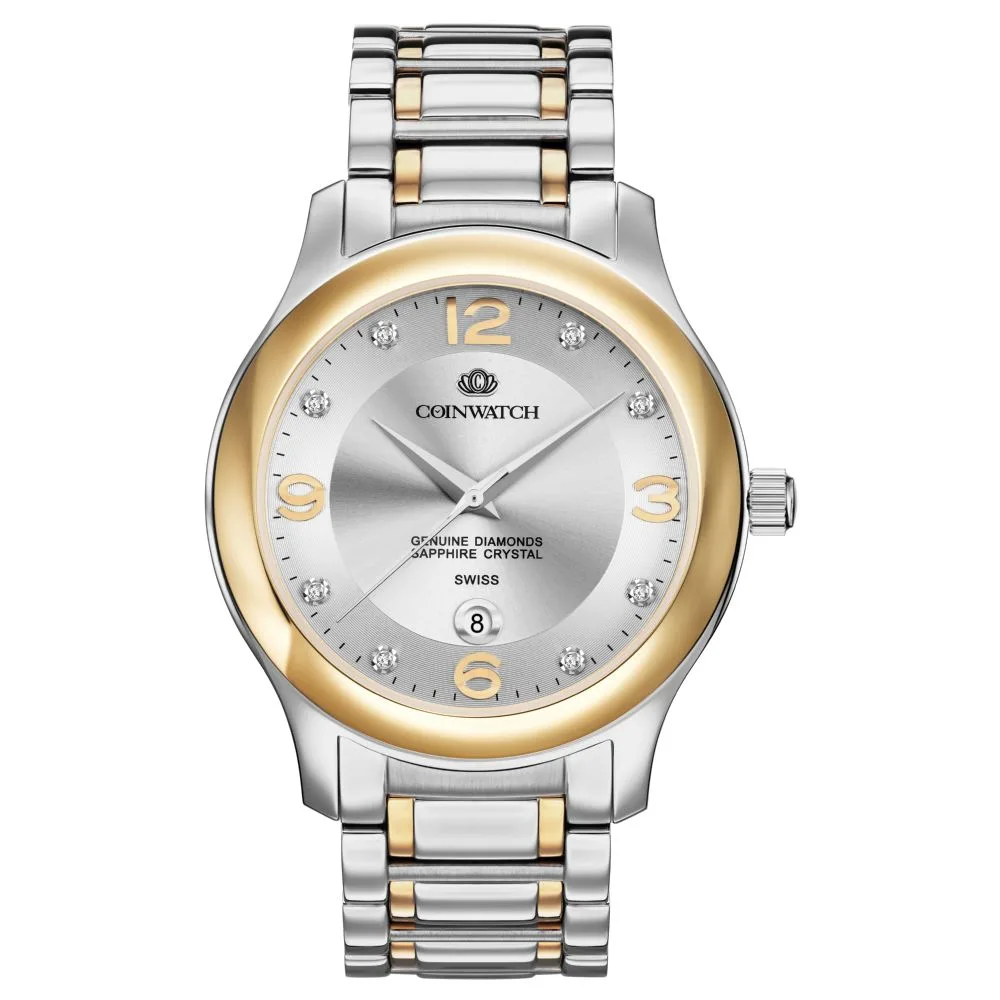 ساعت مچی عقربه ای مردانه کوین واچ (CoinWatch) مدل C132TSN